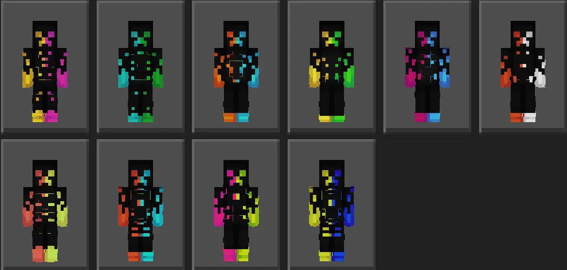 Neon Creepers 2 Skin Pack pic 2