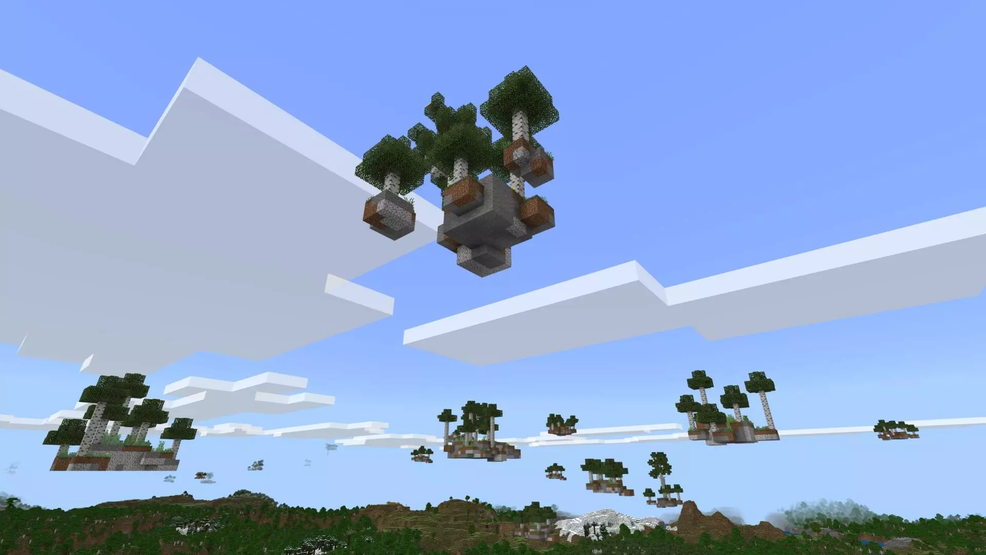 Sky Lands Structures Mod / Addon screenshot