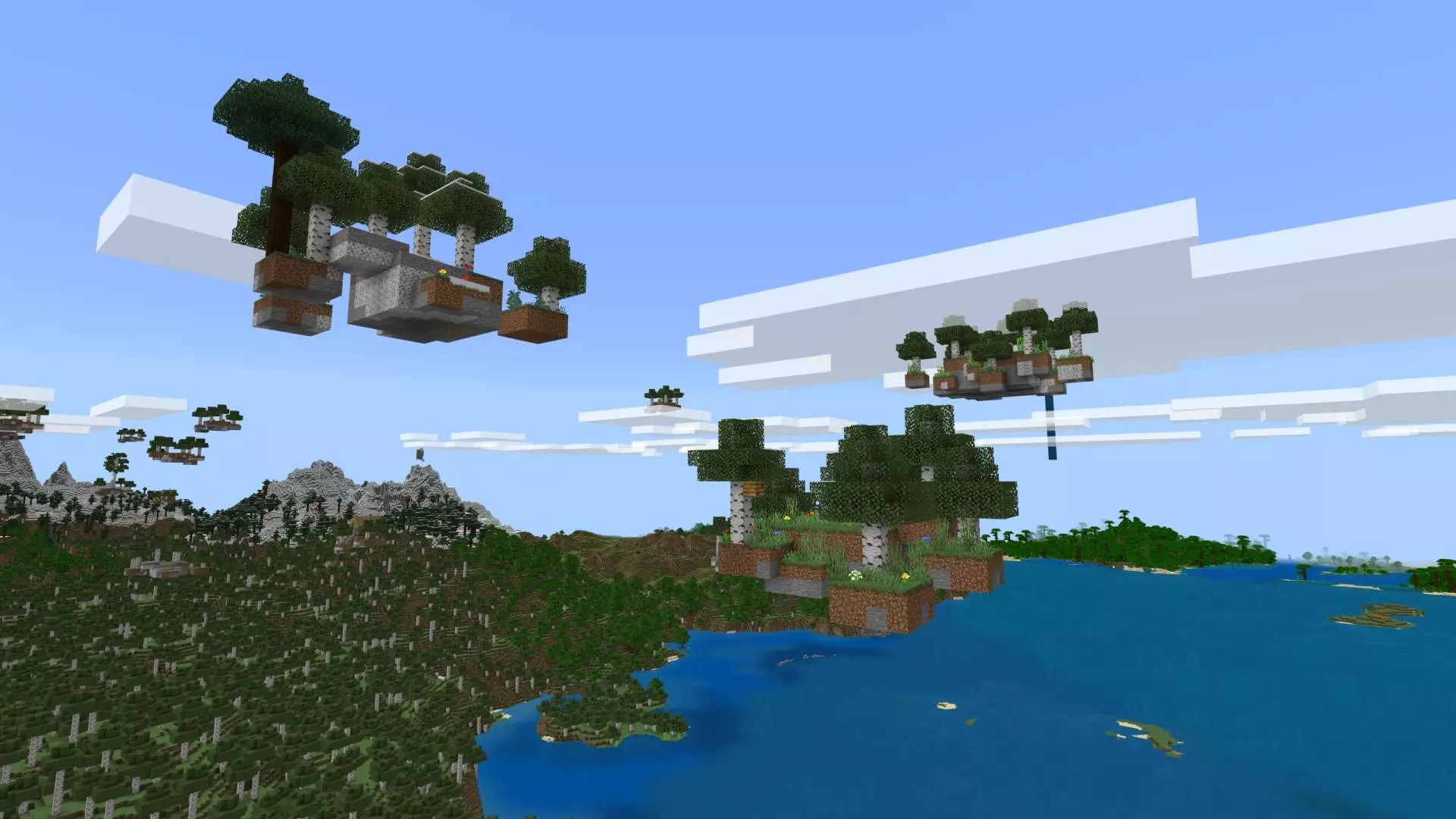 Sky Lands Structures Mod / Addon screenshot