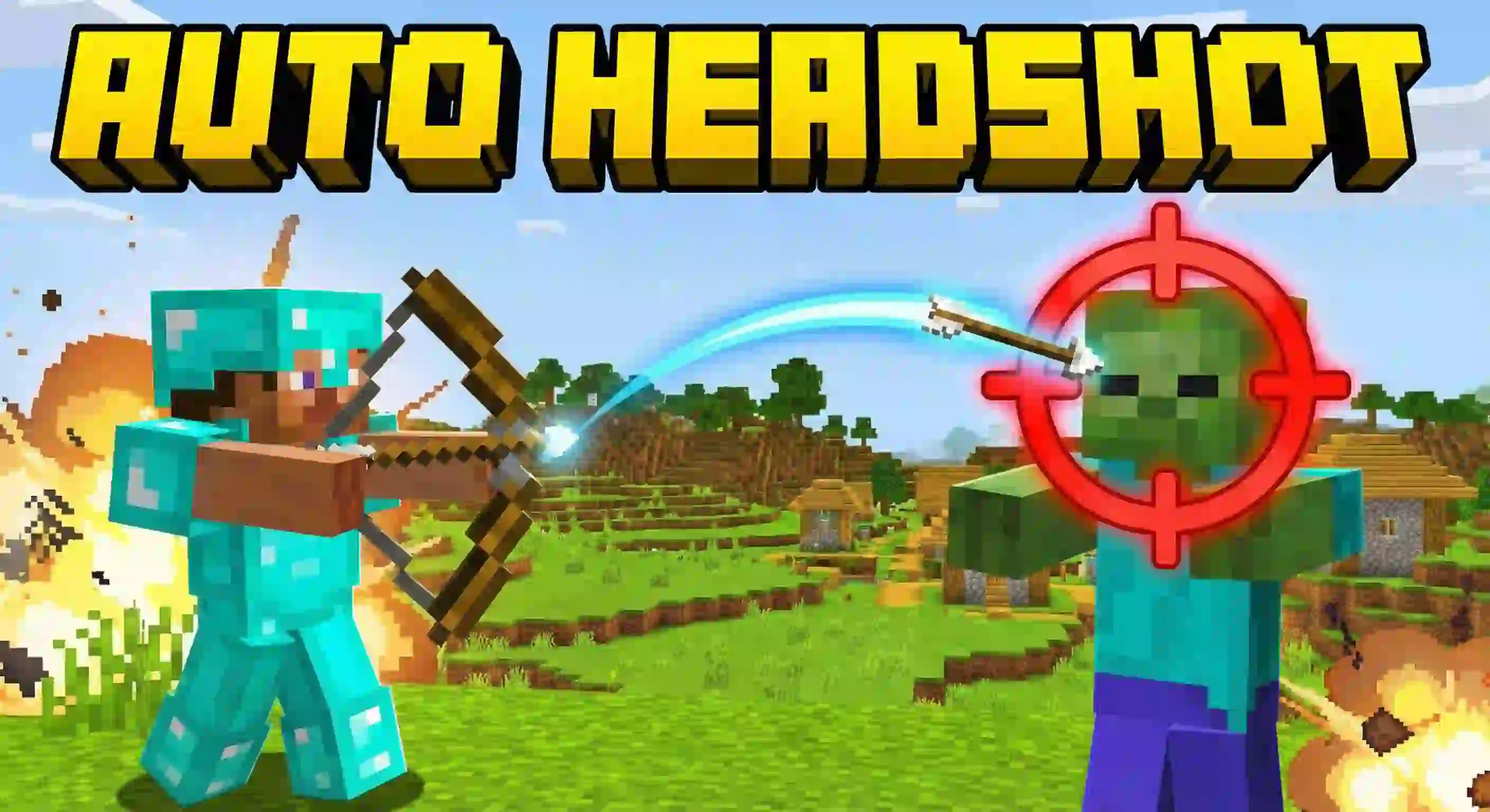 Aimbot: Homing Arrows (Auto Headshot!) Mod / Addon thumbnail