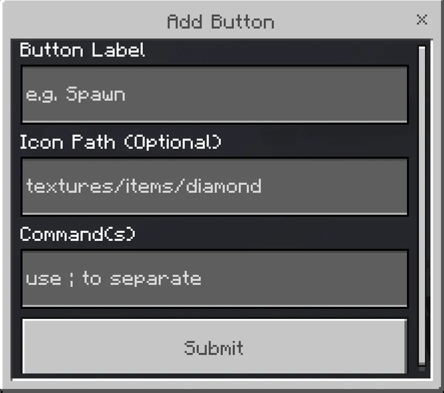 Ultimate Menu Builder Mod / Addon screenshot
