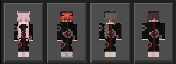Akatsuki Cloud Skin Pack pic 2