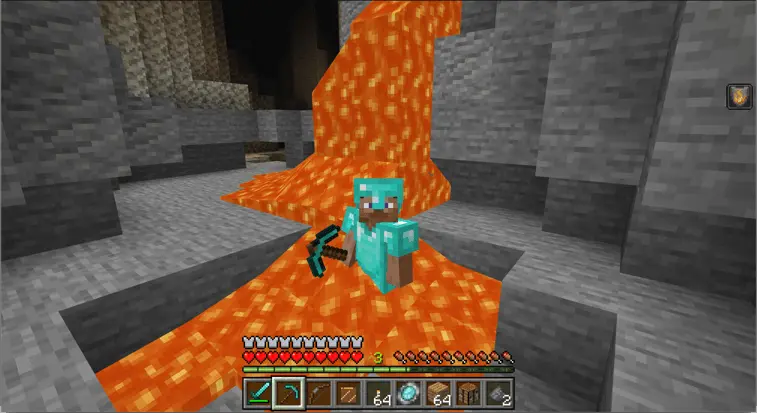 Lava Charm | Lava Immune | Terraria Accessories Mod / Addon screenshot