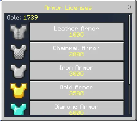 Survival P2W Mod / Addon screenshot