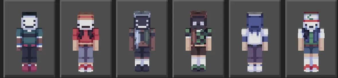 Anime Dream Friends Skin Pack pic 2