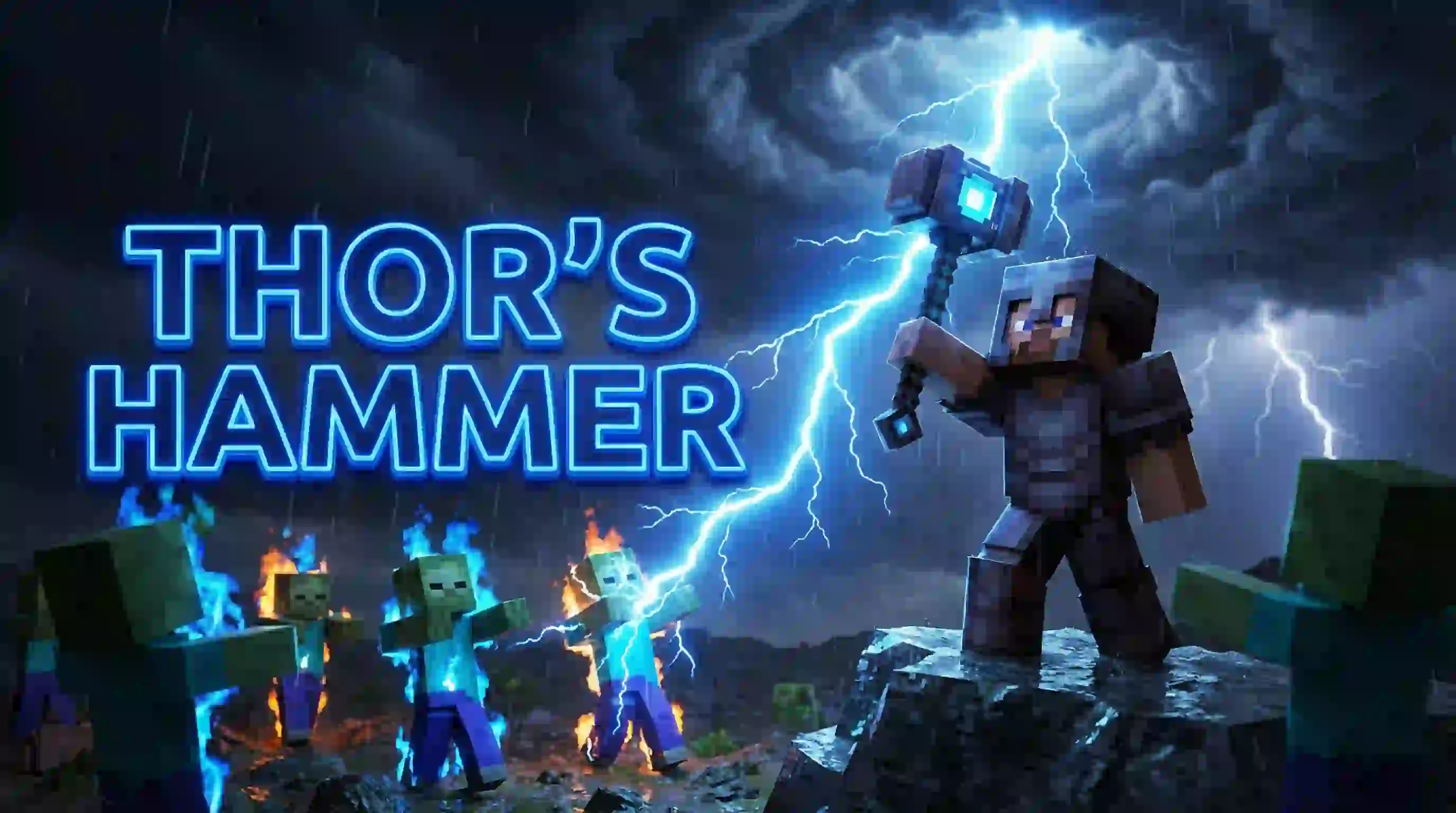 Thor's Hammer: Lightning Mace Mod / Addon thumbnail