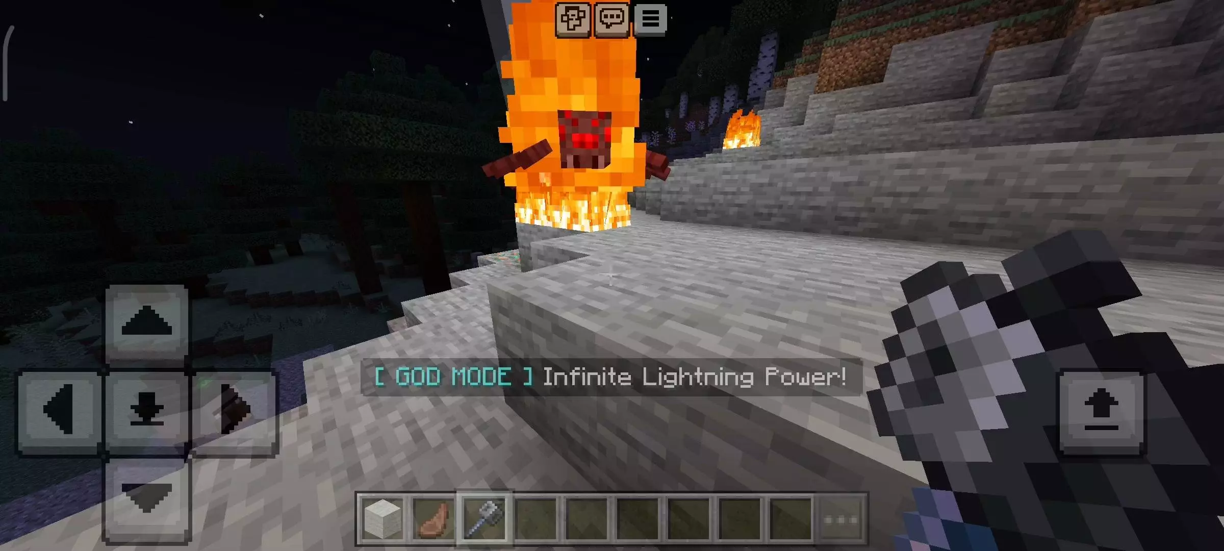 Thor's Hammer: Lightning Mace Mod / Addon screenshot