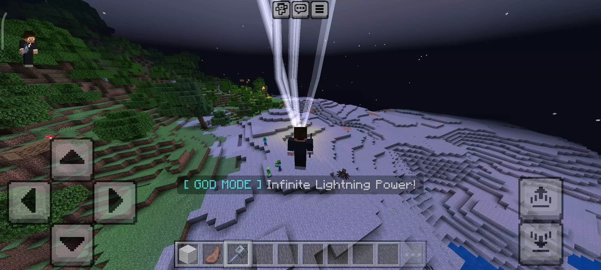 Thor's Hammer: Lightning Mace Mod / Addon screenshot