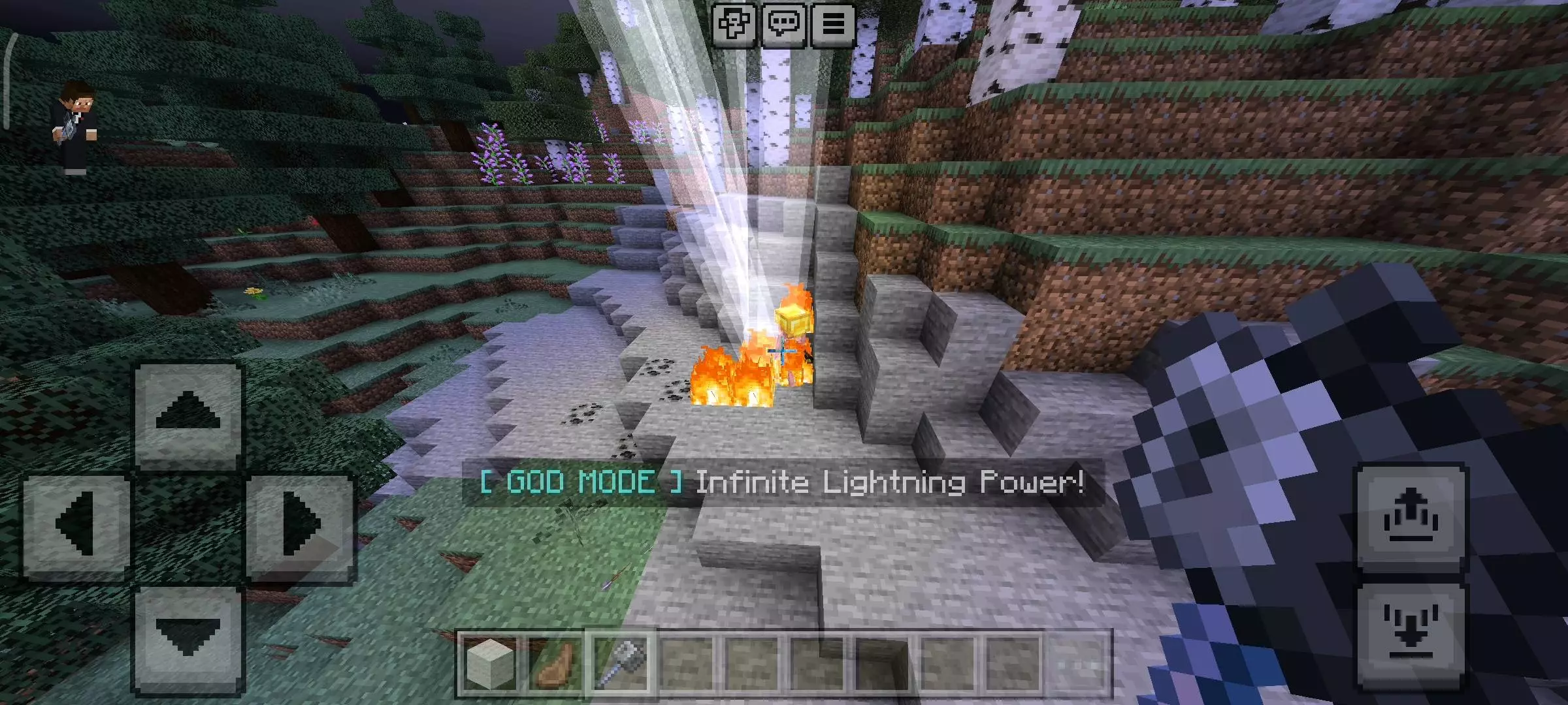 Thor's Hammer: Lightning Mace Mod / Addon screenshot