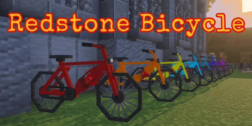 Redstone Bicycle with Dynamic Light Mod / Addon thumbnail