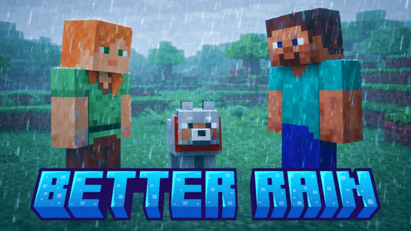 BETTER RAIN+ – Addon / Texture Pack thumbnail
