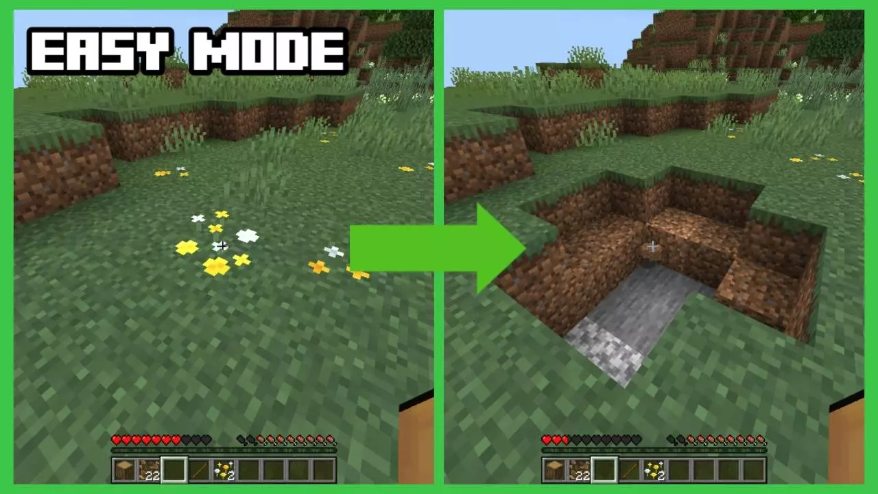 Every Block You Break Explodes Mod / Addon screenshot