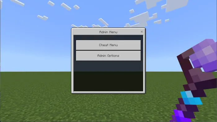Cheat Menu Mod / Addon screenshot