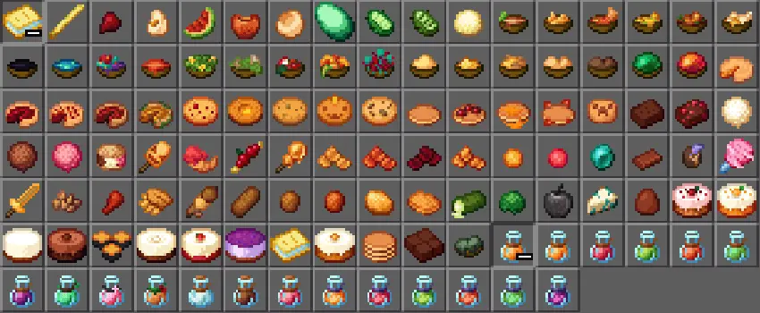 Vanilla Cookbook Bedrock Mod / Addon screenshot