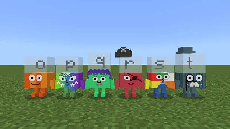 Alphablocks Mod / Addon screenshot