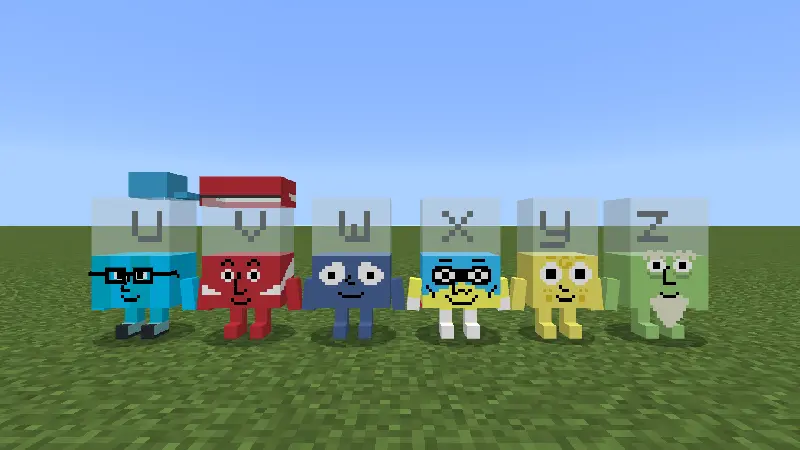 Alphablocks Mod / Addon screenshot