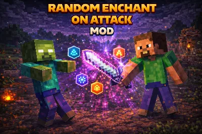 Random Enchant On Attack Mod / Addon thumbnail