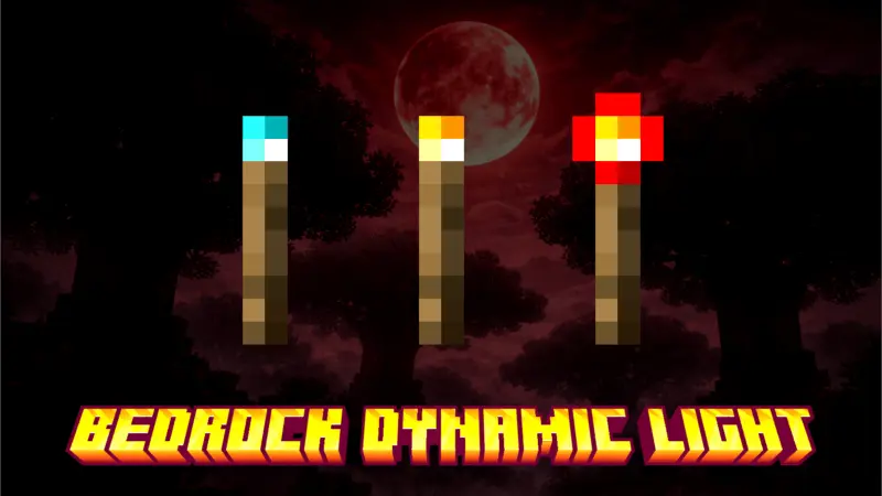 Bedrock Dynamic Light Mod / Addon thumbnail