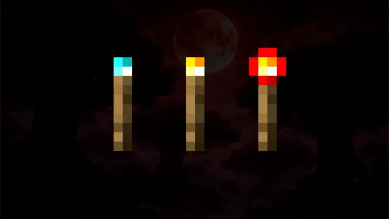 Bedrock Dynamic Light Mod / Addon screenshot