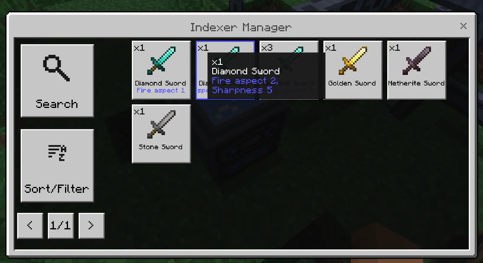 Indexer Mod / Addon screenshot