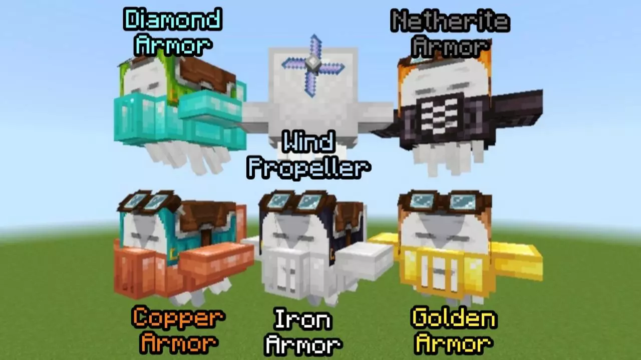 Armored Ghast Mod / Addon screenshot