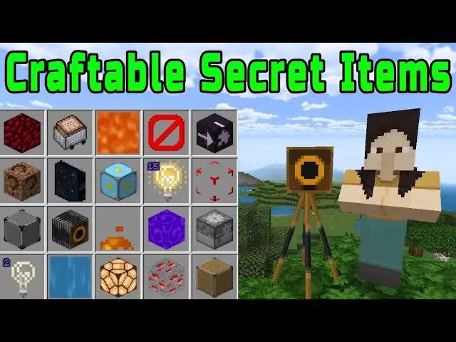 Craftable Secret Items Mod / Addon thumbnail