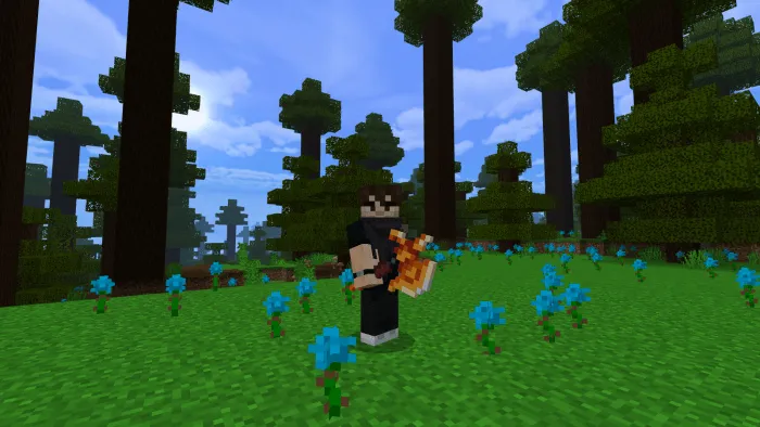 Weapons from Minecraft Dungeons Addon screenshot