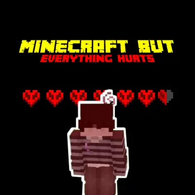 MINECRAFT BUT EVERYHING HURTS Mod / Addon thumbnail