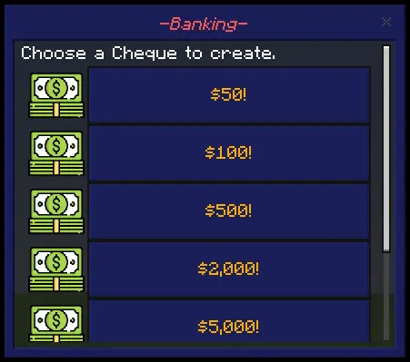 Bank & Exchange Mod / Addon screenshot
