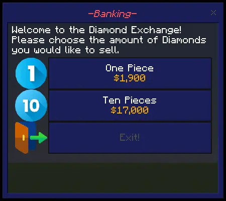 Bank & Exchange Mod / Addon screenshot