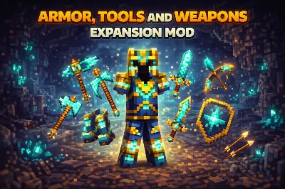 Armor, Tools, and Weapons Expansion Mod / Addon thumbnail