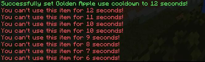 Item Cooldown Mod / Addon screenshot