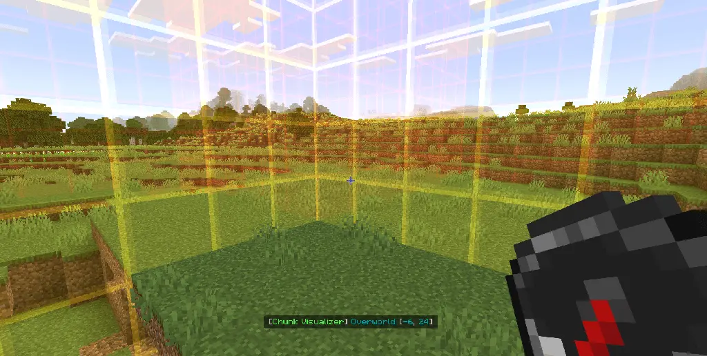 Bedrock Chunk Visualizer Mod / Addon screenshot