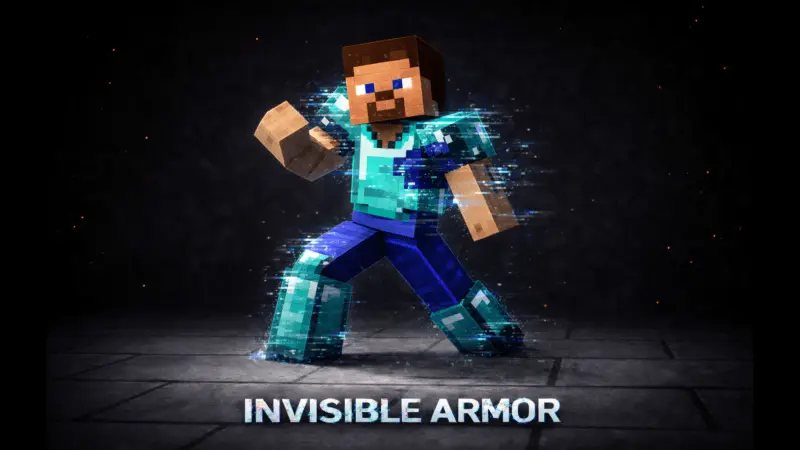 INVISIBLE ARMOR – Addon / Texture Pack thumbnail