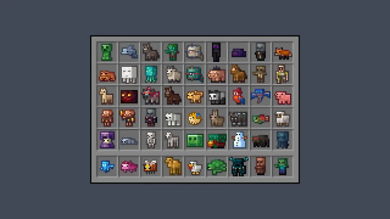Spawned Eggs – Addon / Texture Pack screenshot
