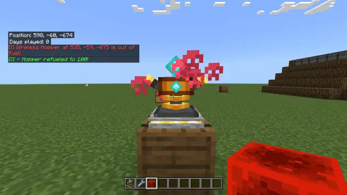 Wireless Hopper Mod / Addon screenshot