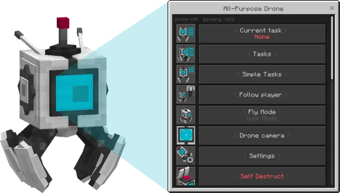 All-Purpose Drone Addon screenshot