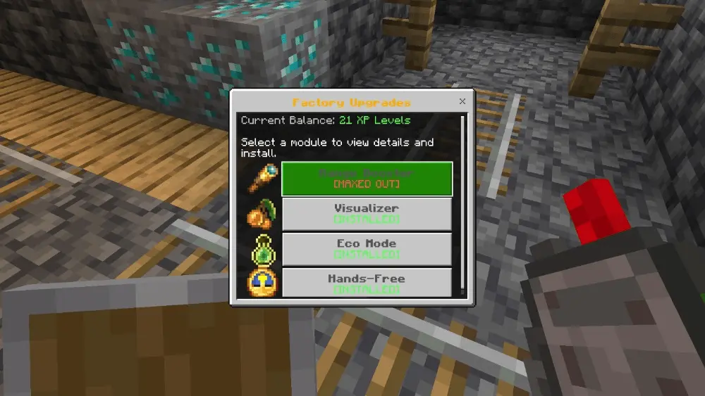 Ore Finder Mod / Addon screenshot