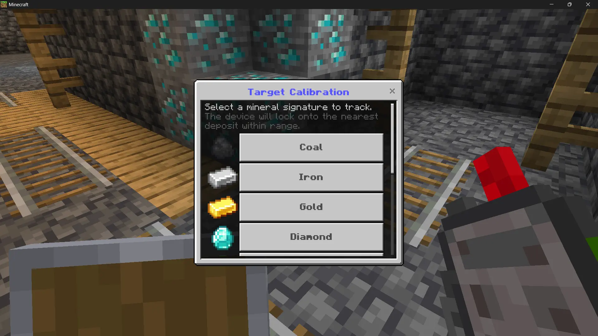 Ore Finder Mod / Addon screenshot