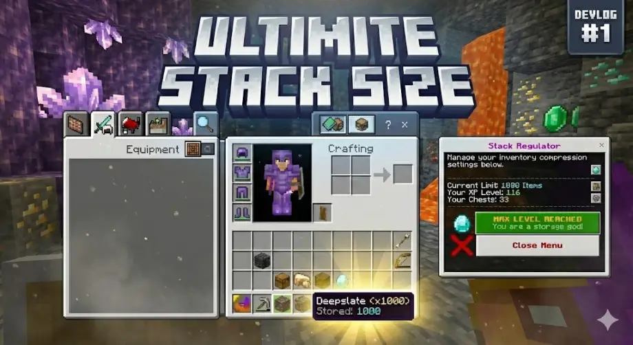 OverStack "break the 64 stack limite" Mod / Addon thumbnail