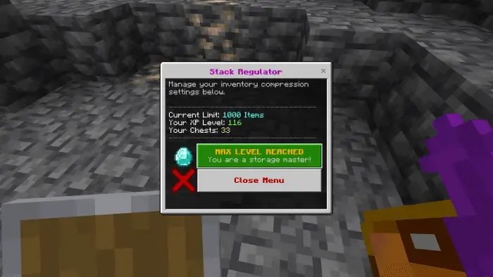 OverStack "break the 64 stack limite" Mod / Addon screenshot