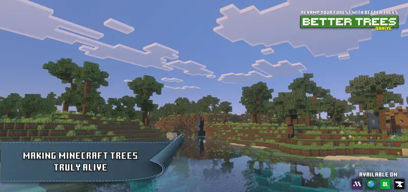 Better Trees Mod / Addon screenshot