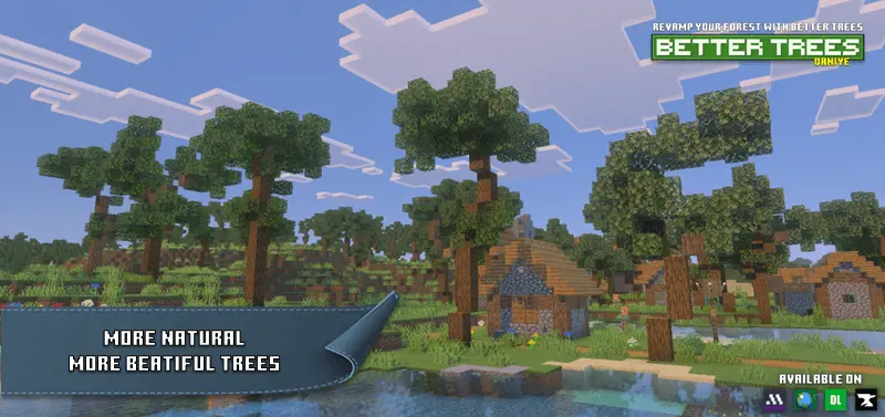 Better Trees Mod / Addon screenshot