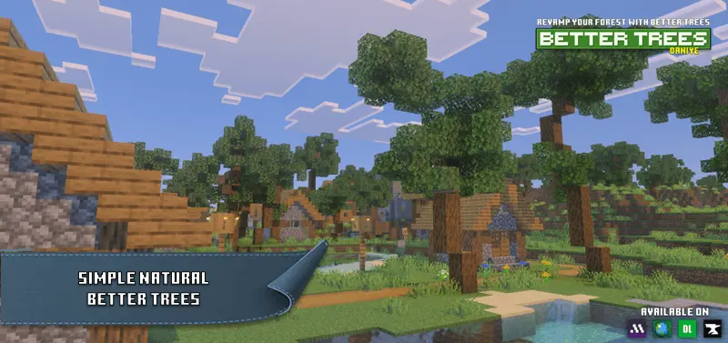 Better Trees Mod / Addon screenshot
