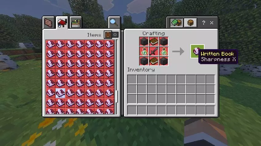 Crafteable Enchantments (Craft Enchants) Mod / Addon screenshot