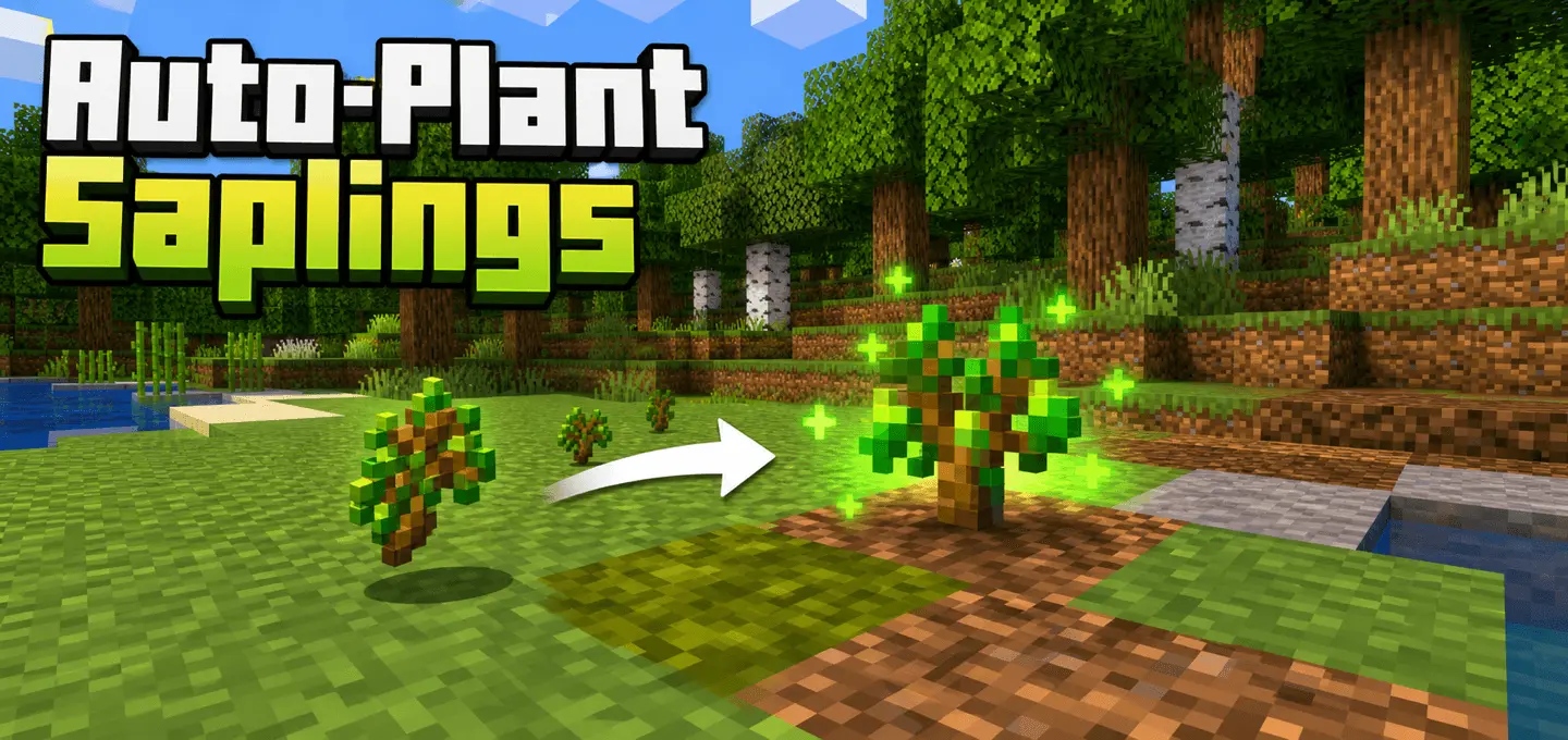 Auto-Plant Saplings Addon pic 4