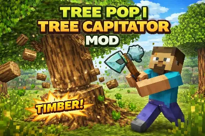 Tree Pop | Tree Capitator Mod / Addon thumbnail