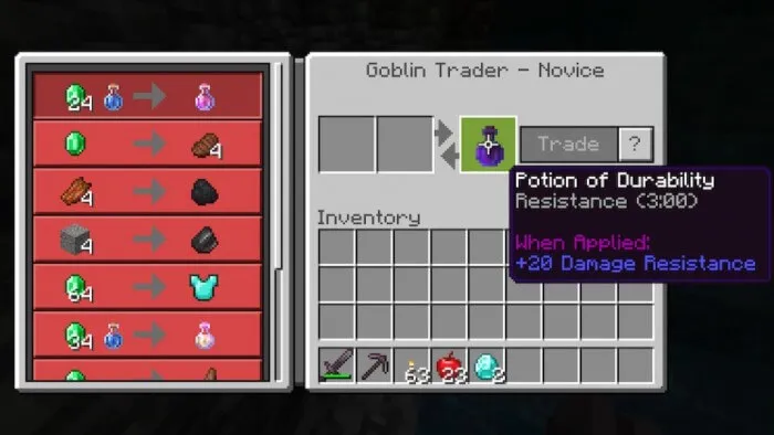 Goblin Traders Addon screenshot