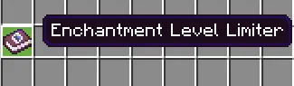 Enchantment level limiter Mod / Addon screenshot