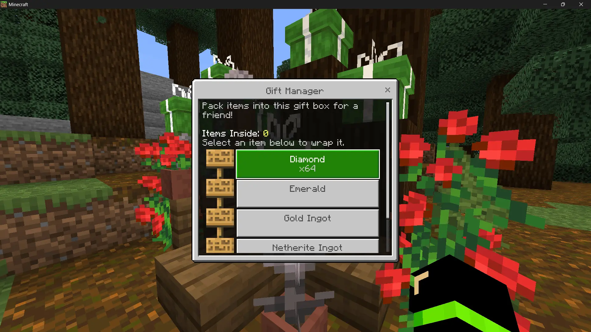 Gifts Systeme Mod / Addon screenshot